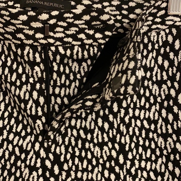 Banana Republic Leopard Jacquard Pants - Picture 4 of 4